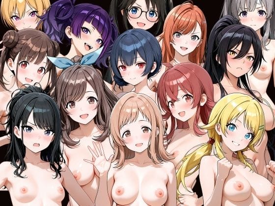 【漫画完全DL】d_730813 | 【男性器あり】13キャラ イラスト集 （約500枚） | 今夜のおかず(フェラ)