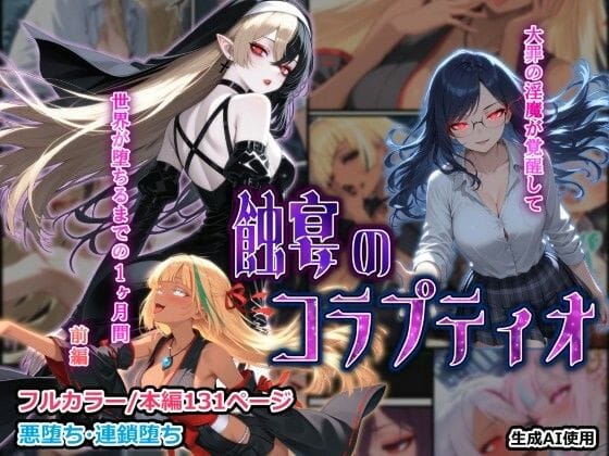 【漫画完全DL】d_761716 | 蝕宴のコラプティオ 大罪の淫魔が覚醒して世界が堕ちるまでの1ヶ月間・前編 | しにもの(百合)