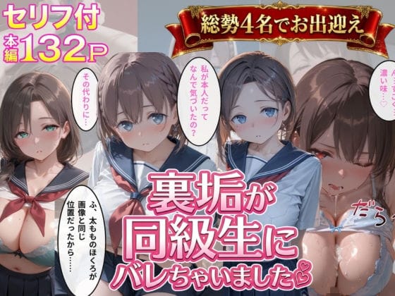 【漫画完全DL】d_764878 | 裏垢が同級生にバレちゃいました | 極上スパイス(巨乳)