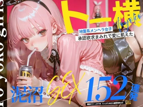【漫画完全DL】d_773602 | 【4K神画質】トー横地雷系メンヘラ女子！  承認欲求まみれで愛に飢えた泥沼SEX152連発！【146分】 | なめらか動画部(巨乳)